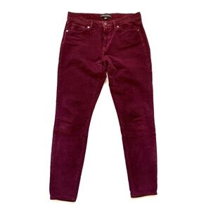 Burgundy Corduroy Pants